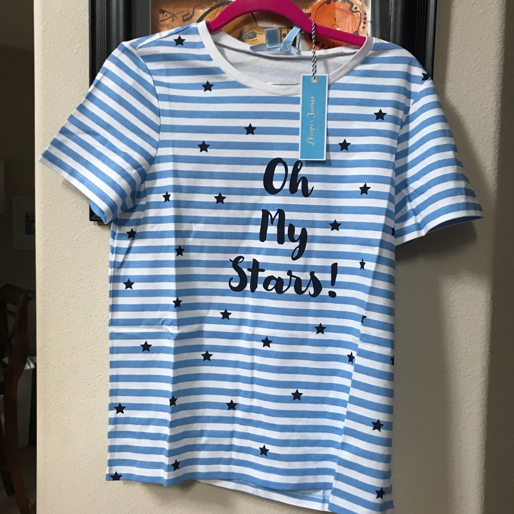 Draper James T-shirt SZ Small New With Tags